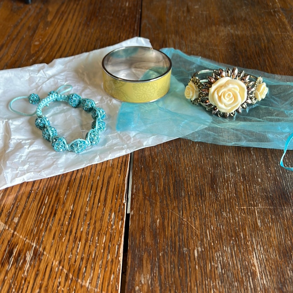 Collection of Souvenir Bracelets from France, Germany and Ireland